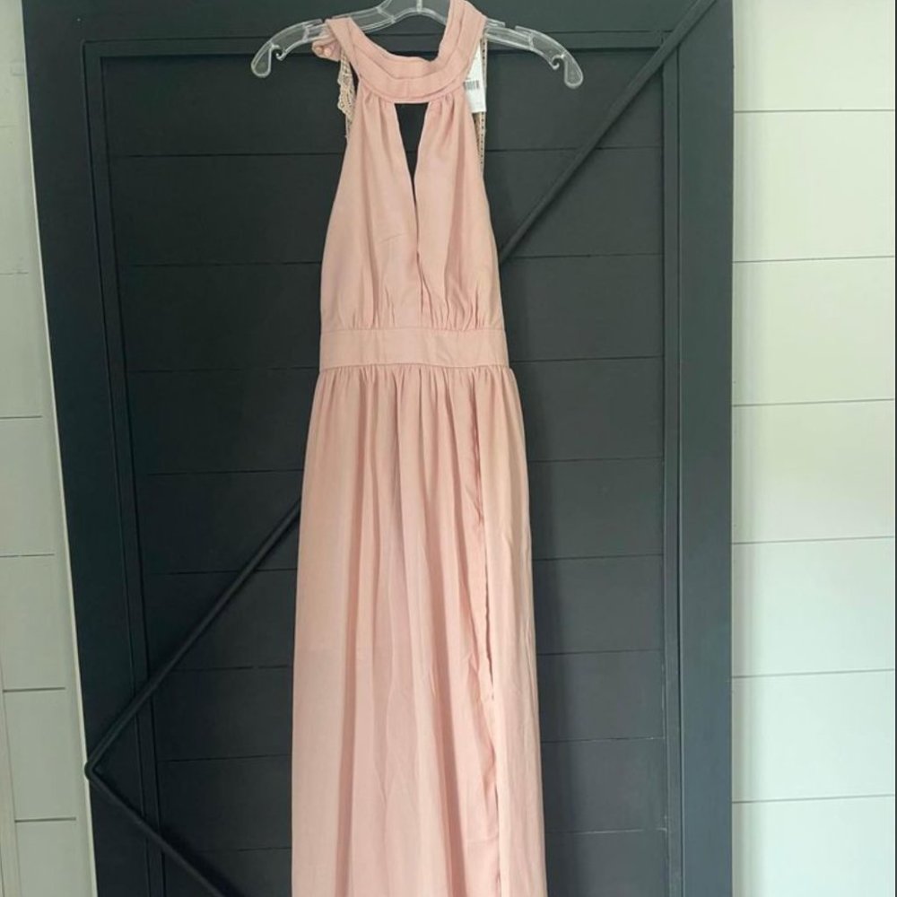 Formal Maxi Dress (blush)